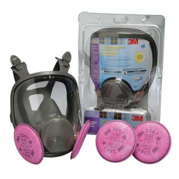 3m Full Face Respirator Kit,L 69097 3m Full Face Respirator Kit,L 69097