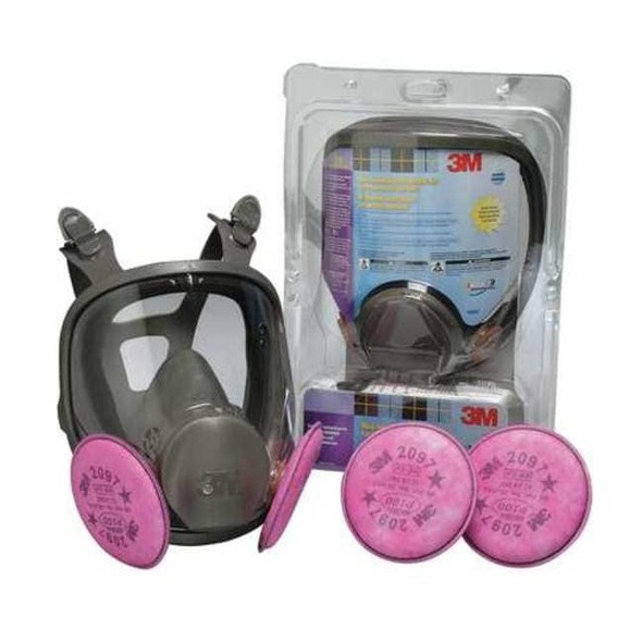 3m 3M 6000 Mold Respirator Kit, L 69097