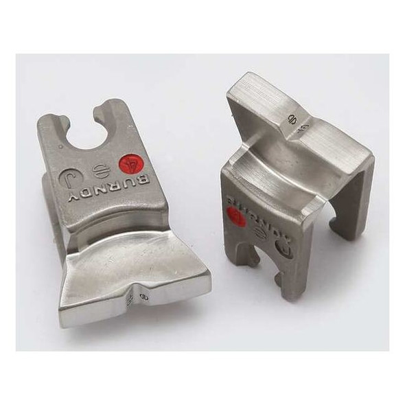 Burndy Crimping Die,W,6 tons,2-4/0 AWG Stranded W27VT
