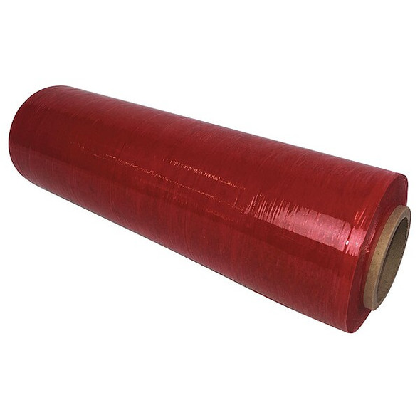 Manufacturer Varies Stretch Wrap, 80 ga, Red, Standard Duty PSD188015