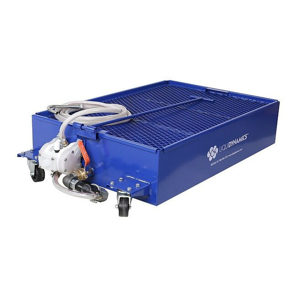 Liquidynamics Low Profile Portable Oil Drain,25 gal. 42071