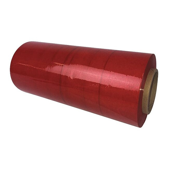 Manufacturer Varies Stretch Wrap, 80 ga, Red, Standard Duty PSD128015