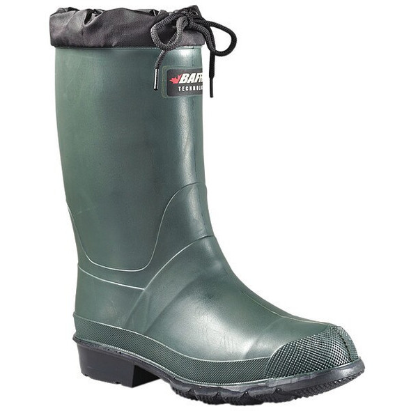 Men's Hunter (PLN) Rubber Boot, Plain Toe, 13" Height, Green, 11