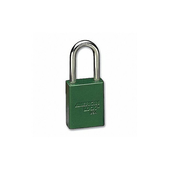 American Lock Lockout Padlock,KA,Green,1-7/8"H,PK12 A1106KAGRN SETOF12 American Lock Lockout Padlock,KA,Green,1-7/8"H,PK12 A1106KAGRN SETOF12