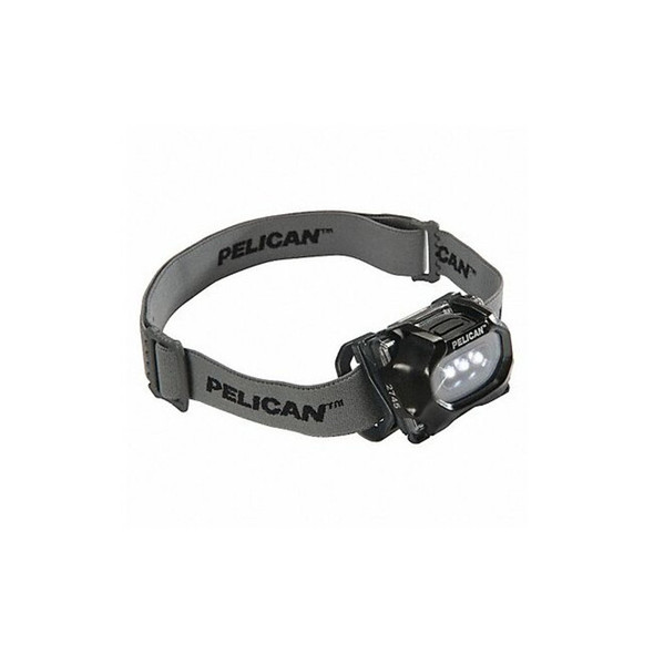 Pelican Headlamp, Industrial, Black, 33/17lm 2745C
