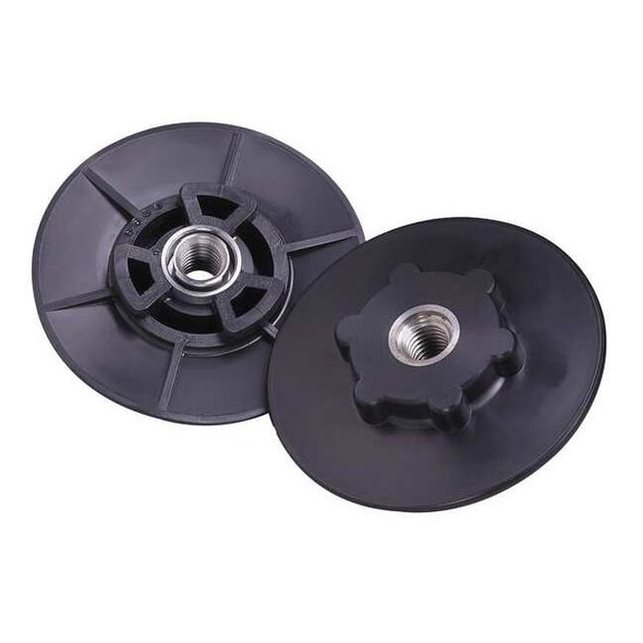 3m Fiber Disc Pad Hub,4 1/2 in Dia,Black 11823