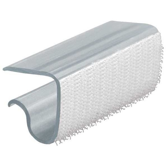 Ez Clip by Fastenation Table Skirt Clip,2 1/2 in L,Clear,PK100 EZCLIP Ez Clip by Fastenation Table Skirt Clip,2 1/2 in L,Clear,PK100 EZCLIP