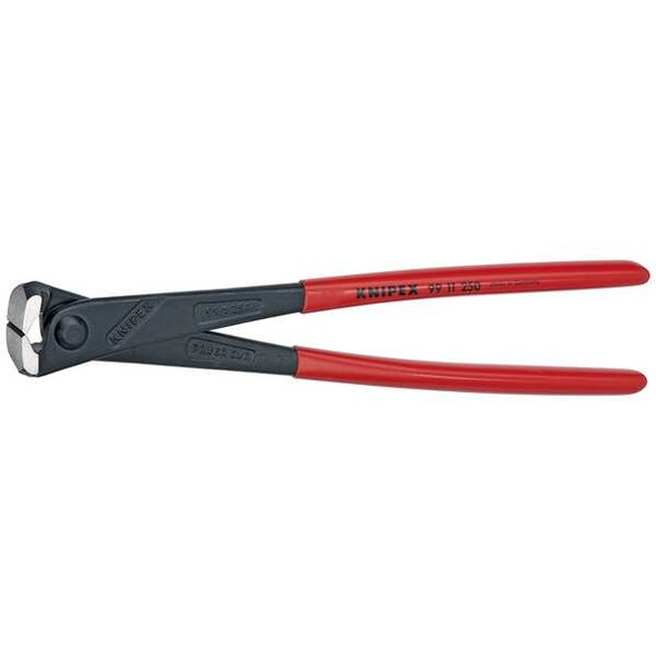 Knipex Precision Nippers,10in.L.,Red 99 11 250