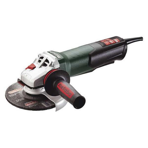 Metabo Angle Grinder,6",13 A,9600 RPM,120VAC WEP 15-150 QUICK