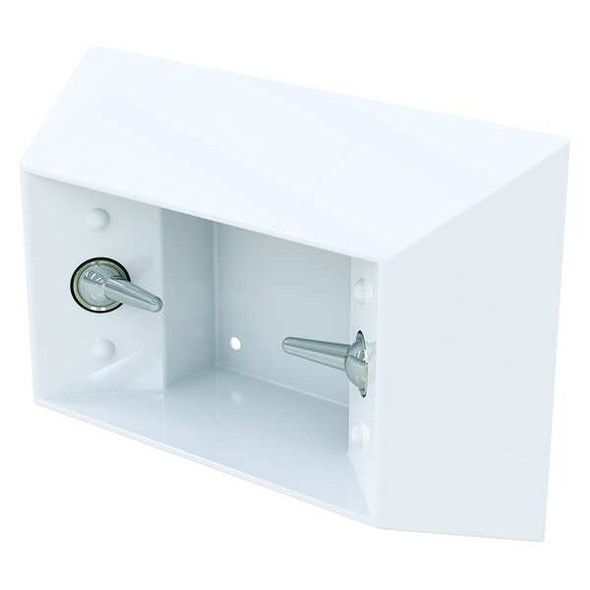 Bestcare Toilet Paper Holder, Enviro-Glaze, White WH1847