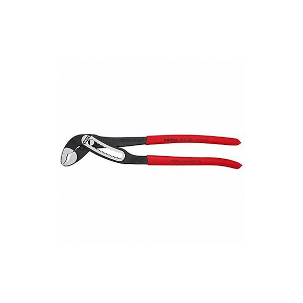 12 in Knipex Alligator V-Jaw Tongue and Groove Plier Serrated, Plastic Grip