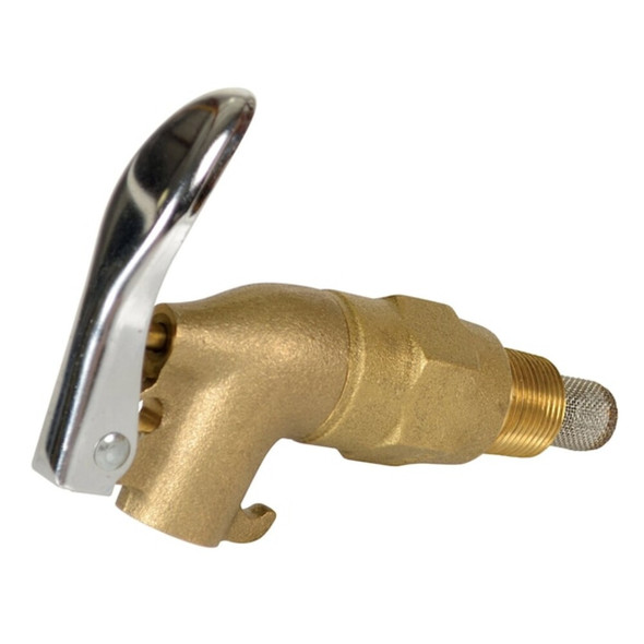 Manufacturer Varies Drum Faucet,Brass,Brass,NPT DFT-RIGID