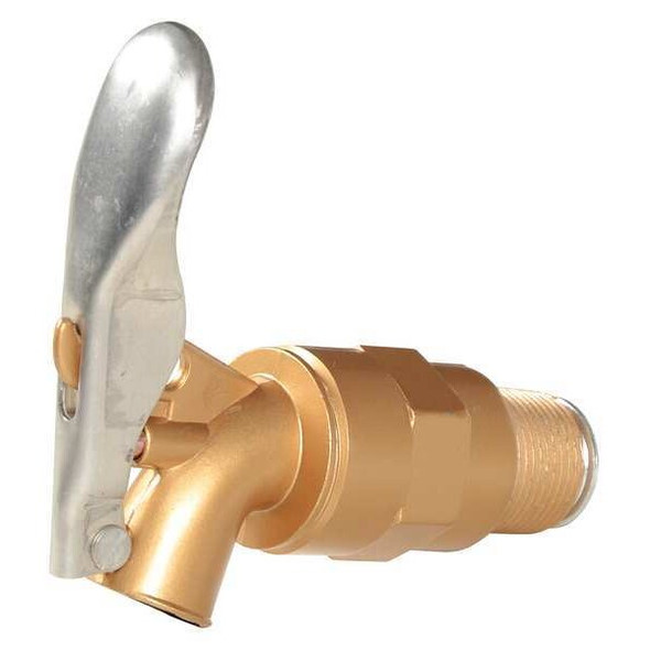 Manufacturer Varies Drum Faucet,Brass,Brass,NPT DFT-AS-SC