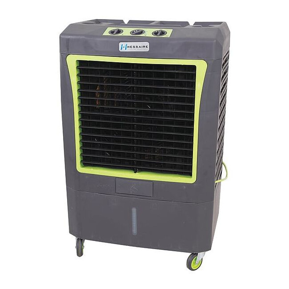 Portable Evaporative Cooler, 3,100 cfm, 950 sq ft, 10 gal, 1/5 hp, Direct