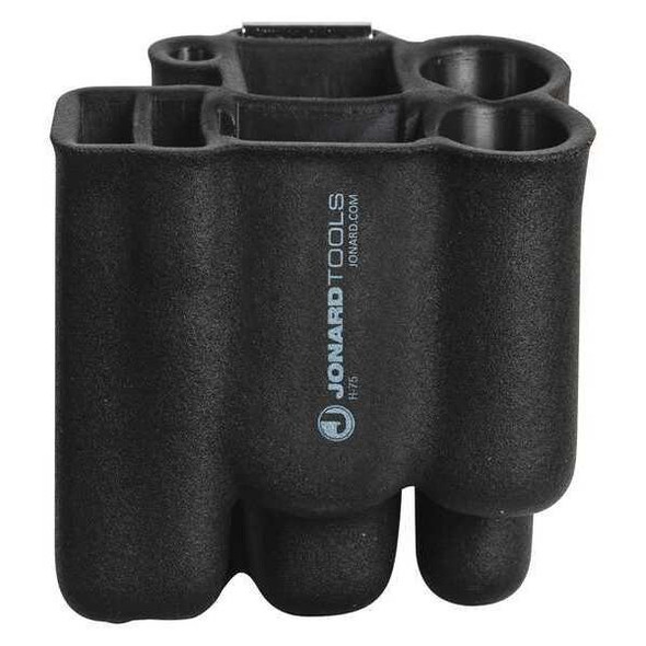 Jonard Tools Tool Pouch, Tool Pouch, Blue, Plastic, 7 Pockets H-75