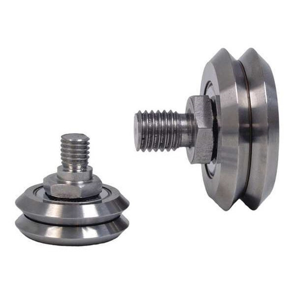 Bishop-Wisecarver Guide Wheel,Stud, Eccentric,Size 2 SWSE2XA
