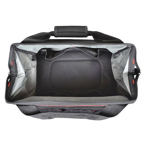Westward Tool Bag, Black, Polyester, 22 Pockets 32PJ38