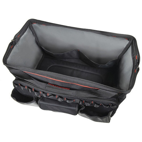 Westward Tool Bag, Black, Polyester, 11 Pockets 32PJ40