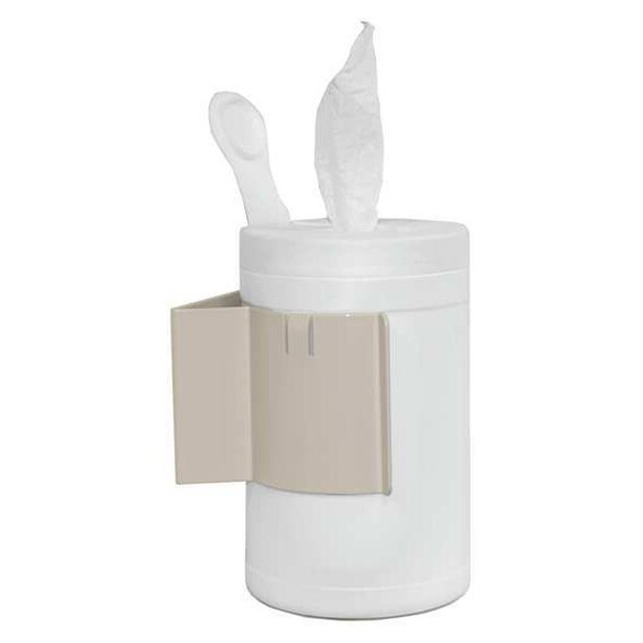 Bowman Dispensers BOWMAN Wipe Bracket, White BWX01-0412