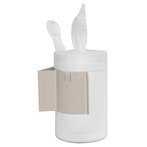 Bowman Dispensers BOWMAN Wipe Bracket, White BWX01-0412