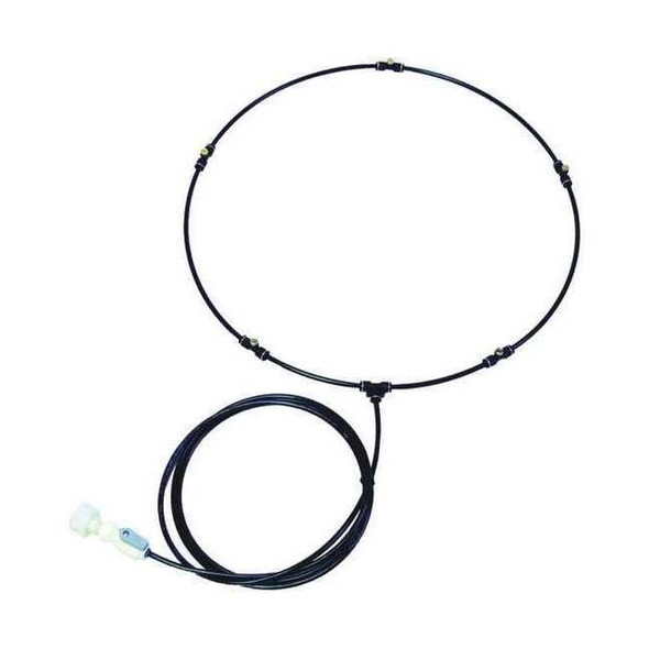 Schaefer Misting Ring Kit, 22 in Blade Dia, Polyethylene, Black MKLP30SO-5B