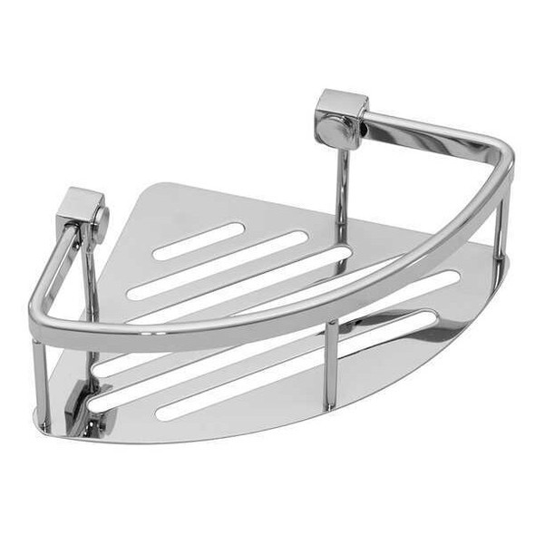 Wingits Corner Basket,8 In W,SS,Polished WCONCBPS8