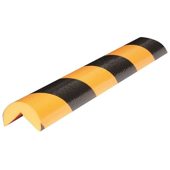 Manufacturer Varies Corner Guard, Black/Yellow, 1-5/8"W X 39-1/2"H 31CA19