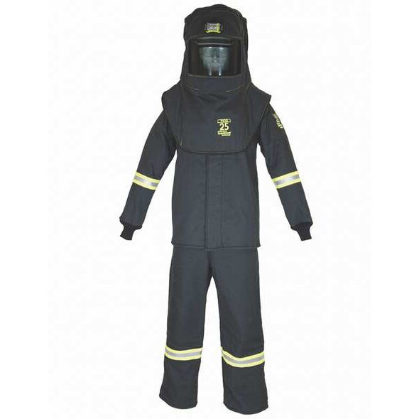 Arc Flash Clothing Kit, 27 cal/sq cm ATPV, XL, 30 in Inseam, Aramid