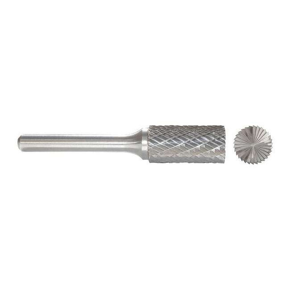 Manufacturer Varies Cylinder Bur SB,Flat End,3/4",Carbide 310-002053