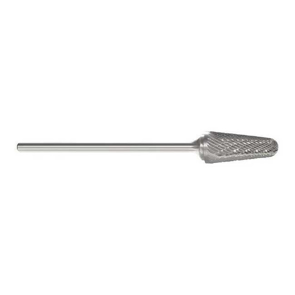 Manufacturer Varies Carbide Bur,Taper Radius,3/8,1/4 Shank 310-002726