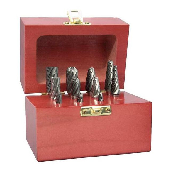 Manufacturer Varies Carbide Bur Set,Aluma Cut,1/4 in,10 pc 310-130001