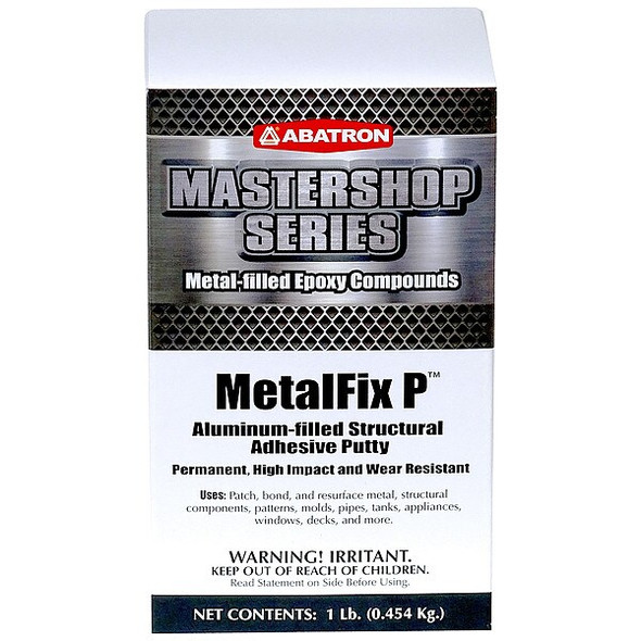 Abatron Putty, 1 lb Container Size, Pail, MetalFix P, Gray MBND#K