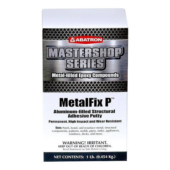 Abatron Putty, 1 lb Container Size, Pail, MetalFix P, Gray MBND#K