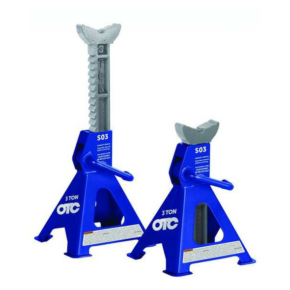 Otc Jack Stands,Steel,PR S03