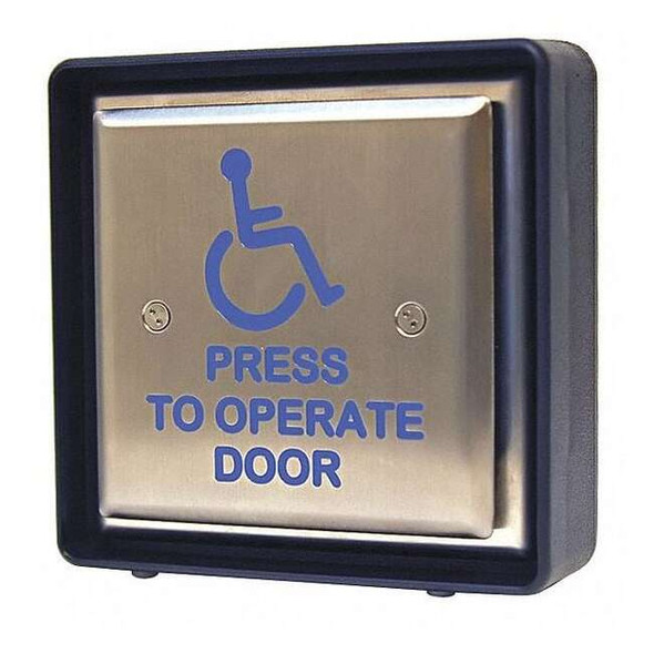 Ms Sedco Handicap Door Access Switch,Push Button CP/TX W/59-HSS