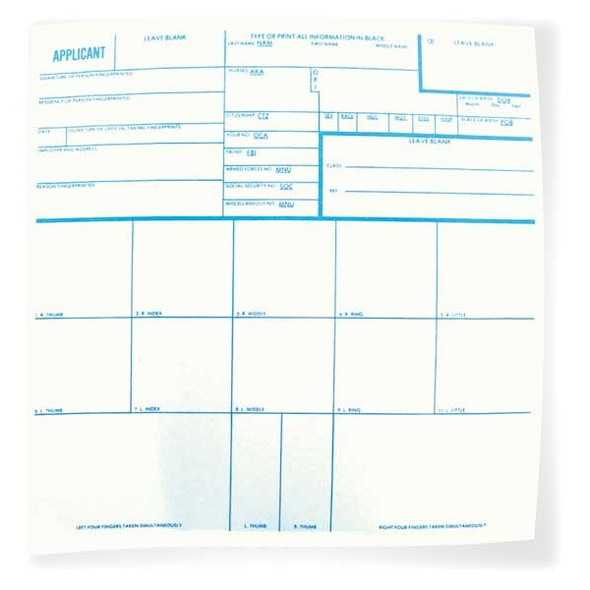 Cortech Applicant Cards,PK250 CT40A