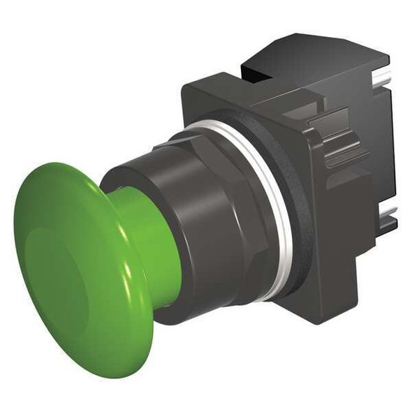 Siemens MushrmHeadPushButton,NonIllum,Grn,1NO 52BM9W3K