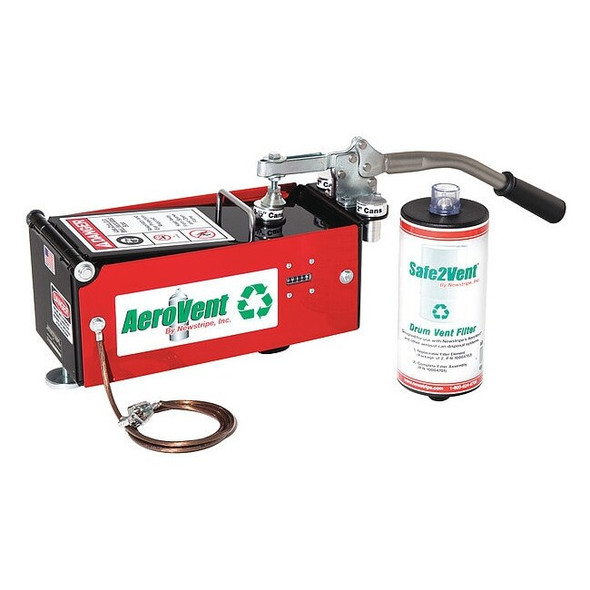 Newstripe AerosolCanRecyclingSystem,3inCanDia 10004700
