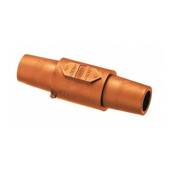 Hubbell Wiring Device-Kellems Double Connctr,300/400A,Org,Femal-Female HBLDFO