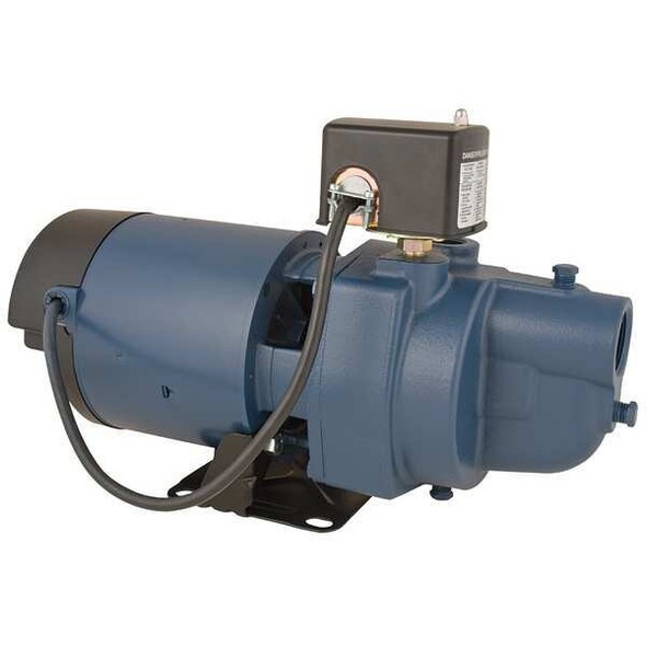 Flint & Walling Jet Pump System,Shallow Well,1/2 HP EK05S