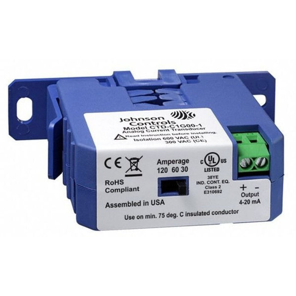 Johnson Controls Current Transducer, Split,Foot Mounted CTD-C1G00-1
