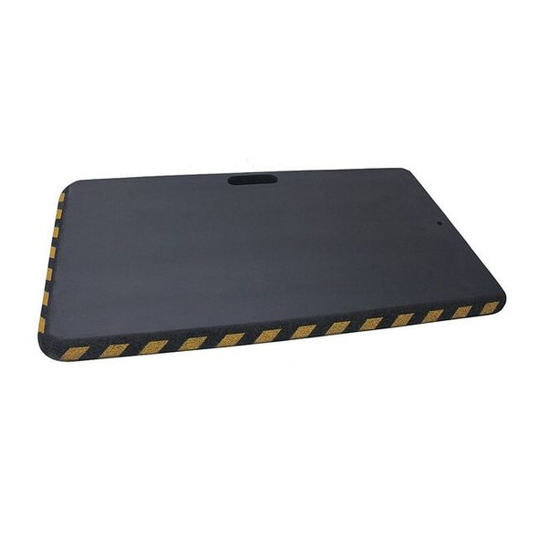 Condor Kneeling Pad,28"L,16"W,Rubber,Black 22EN47