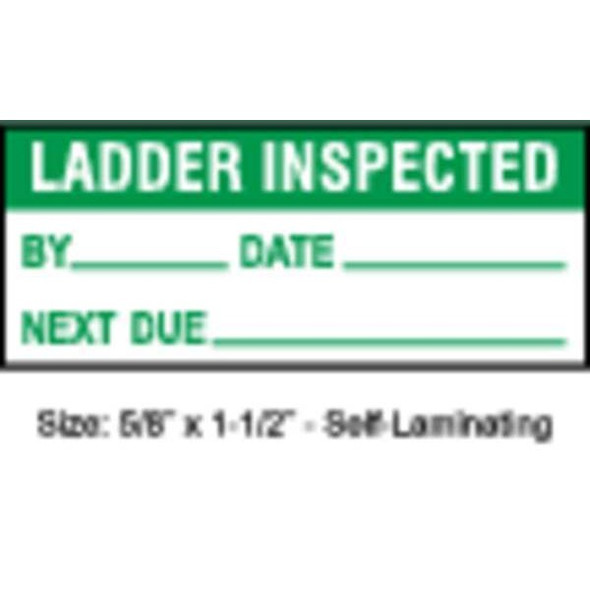 Stranco Inspection Label, ENG, Maintenance, PK350, TCSL2-22131 TCSL2-22131