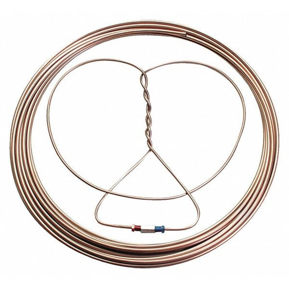 Sur&r Brake Line Tubing,100 ft.L,Copper Nickel BR-EZ100-100