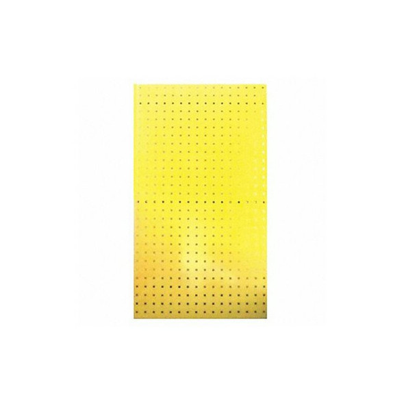 Manufacturer Varies Square Hole Pegboard, 42-1/2x24, Yel, PK2 5TPC3