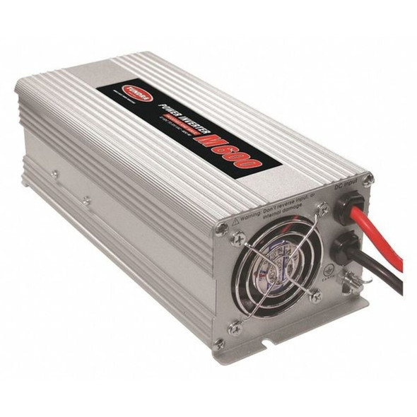 Power Inverter, Modified Sine Wave, 1,200 W Peak, 600 W Continuous, 1 Outlets  M600