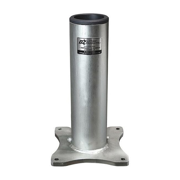 Oz Lifting Products Mounting Base, 500 lb Capacity, Silver OZPED3