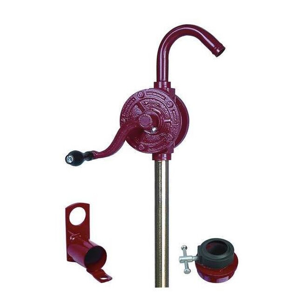Dayton Hand Drum Pump,Rotary,Cast Iron,1 In OD 40M295