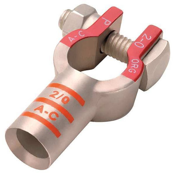 Eco-Max Battery Terminal,Straight,2/0 ga.,PK5 058424-1