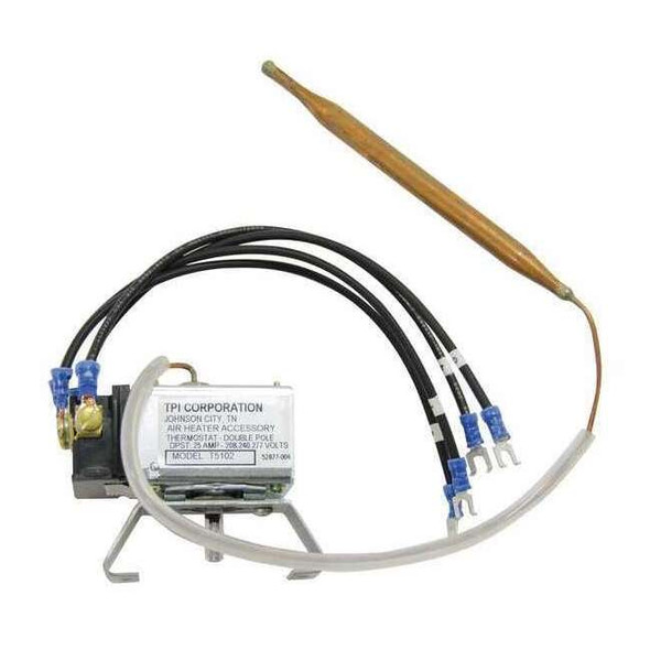 Markel Products Elct Wl/Ceil Htr Thrmostat,4-1/2"H,2Pole T5102